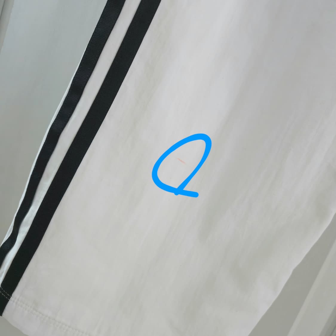 M) 아디다스 화이트 안감 삼선 트랙팬츠 상품이미지9