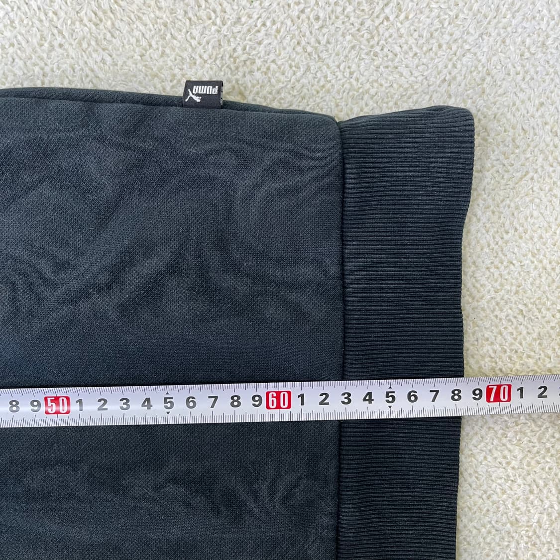 M 푸마 기모 스몰로고 맨투맨 0401M 상품이미지5