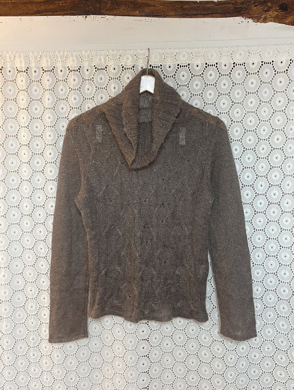 vintage pearl mohair knit 상품이미지1