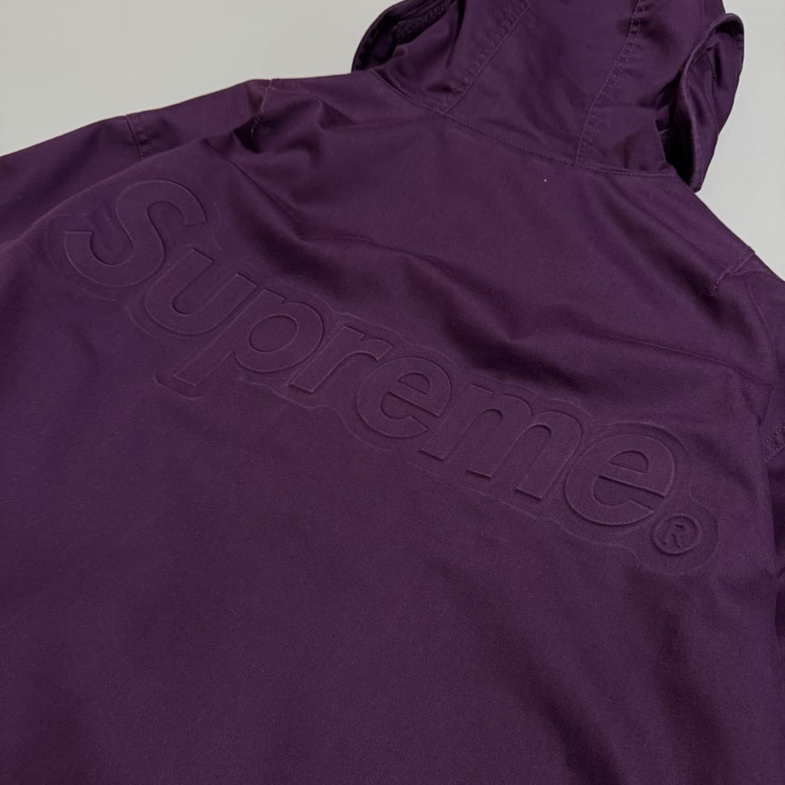 슈프림(SUPREME) 21ss 퍼플컬러 후드 페이스 마스크 파카 상품이미지8