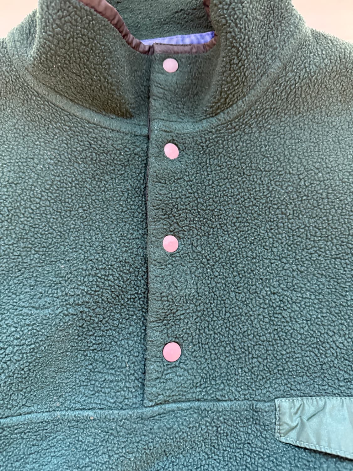 90s USA 파타고니아 신칠라 스냅-T 헌터 그린 상품이미지5