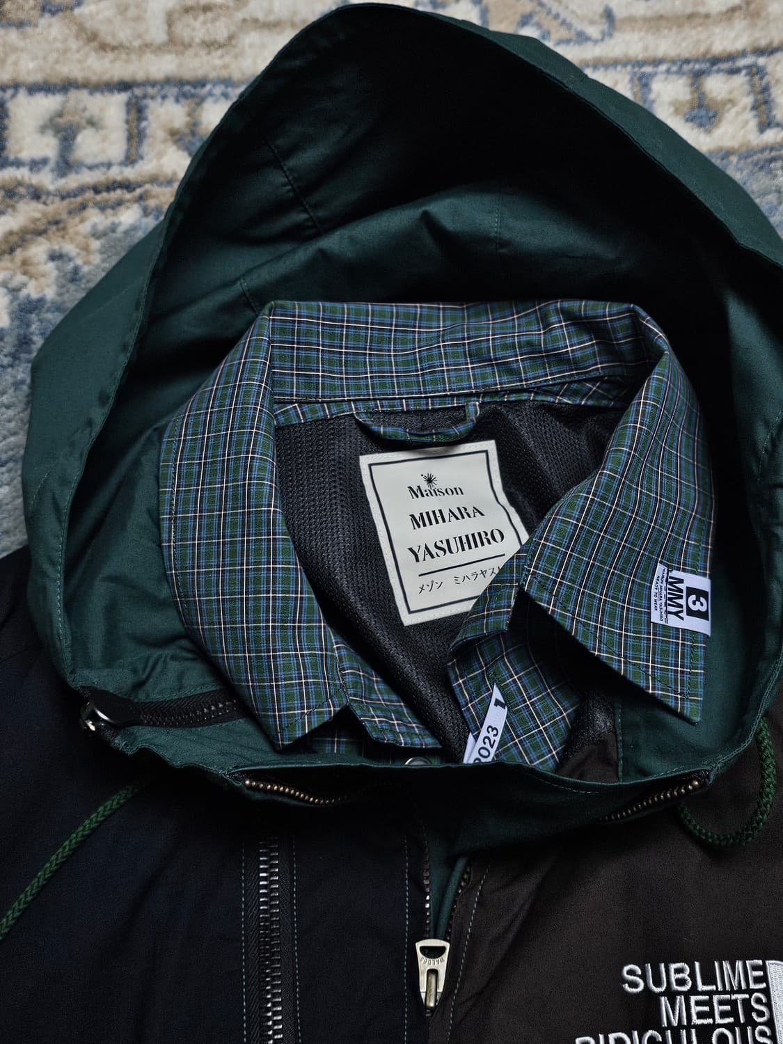 미하라야스히로 서브라임 밋츠 리디큘러스 후드 자켓 상품이미지4