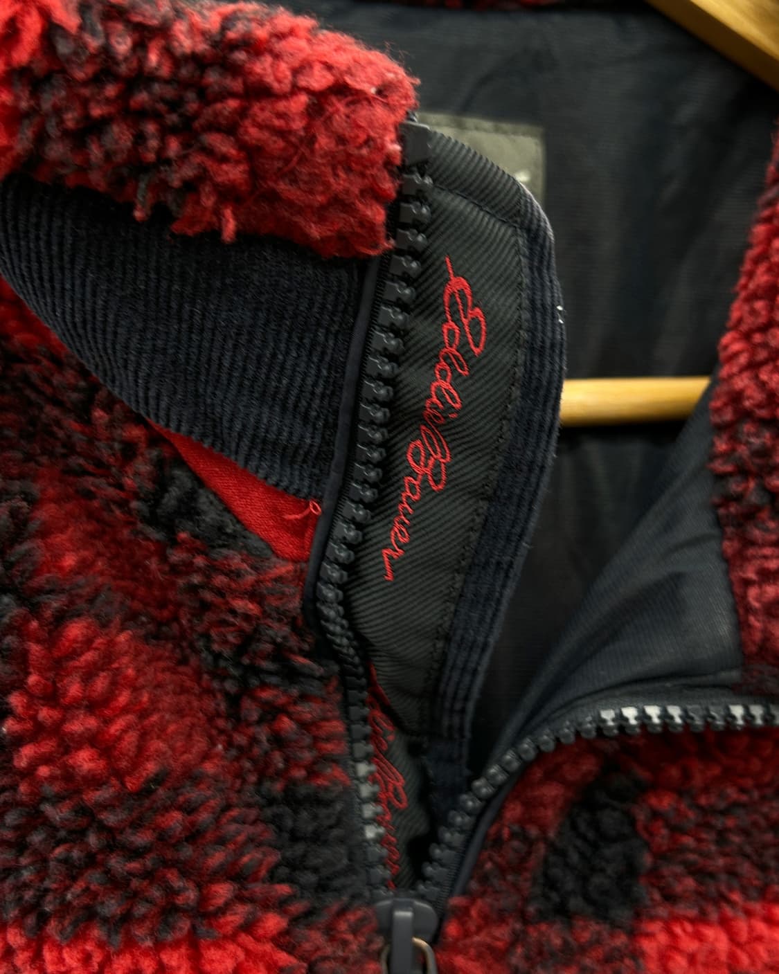 에디 바우어 타탄체크 쉐르파 플리스 자켓 상품이미지5