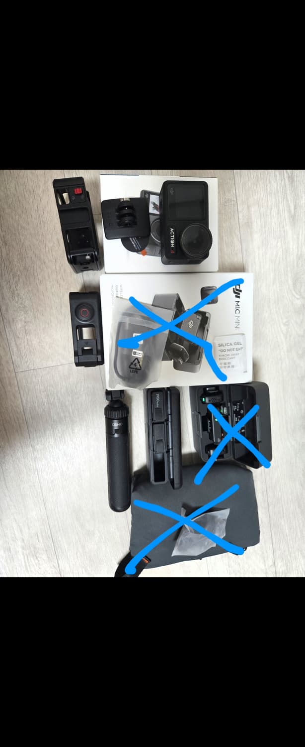 DJI 오즈모 액션캠 4 + 배터리 상품이미지1