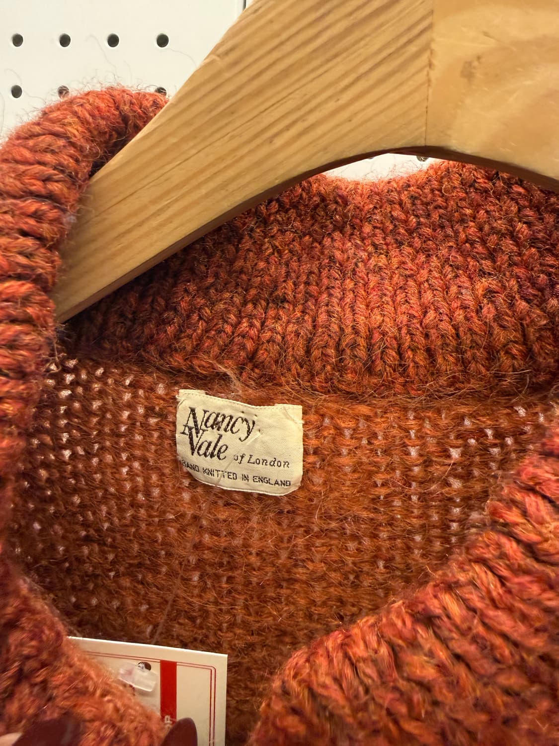 낸시 베일 오브 런던 케이블 니트 가디건 U1203 상품이미지5