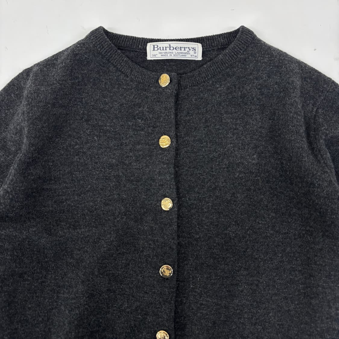 버버리 램스울 가디건 상품이미지4