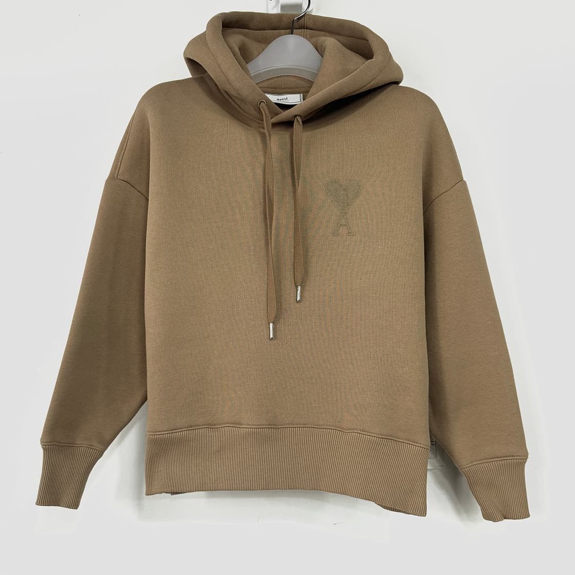 아미 AMI 하트 로고 자수 기모 후드 상품이미지2