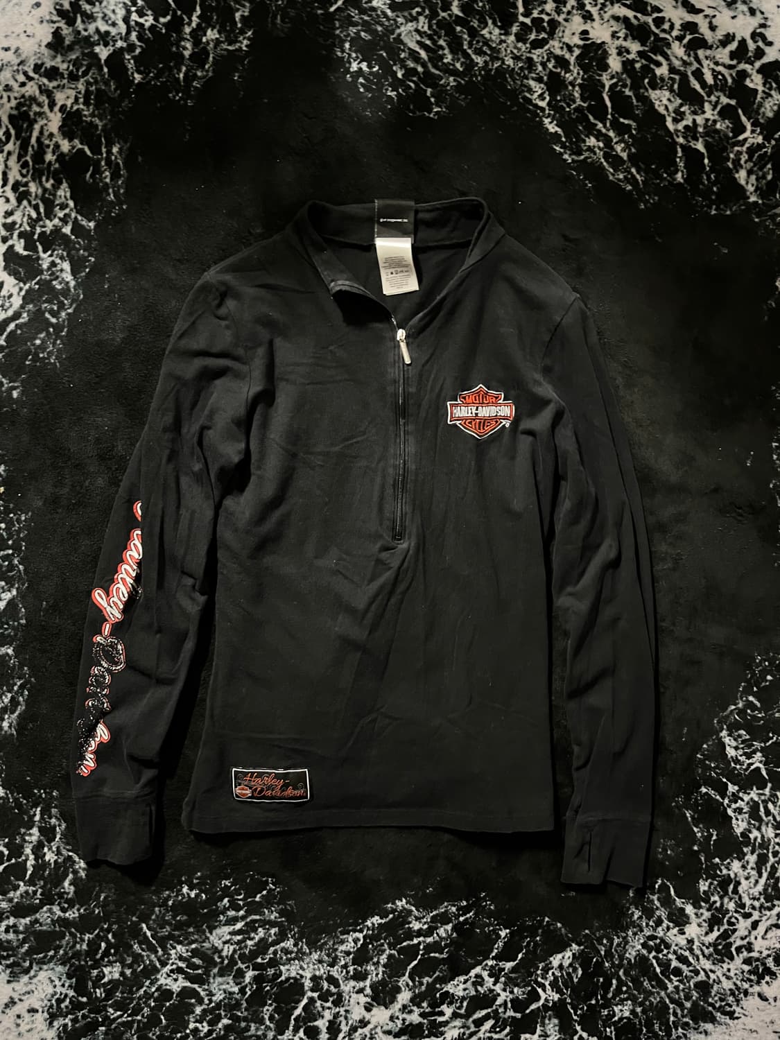 할리데이비슨 핸드워머 롱슬리브 상품이미지1