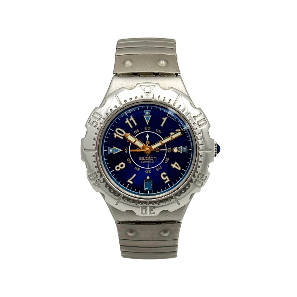 96년판) 빈티지 스와치 다이버 아이러니 Superblu 상품이미지2