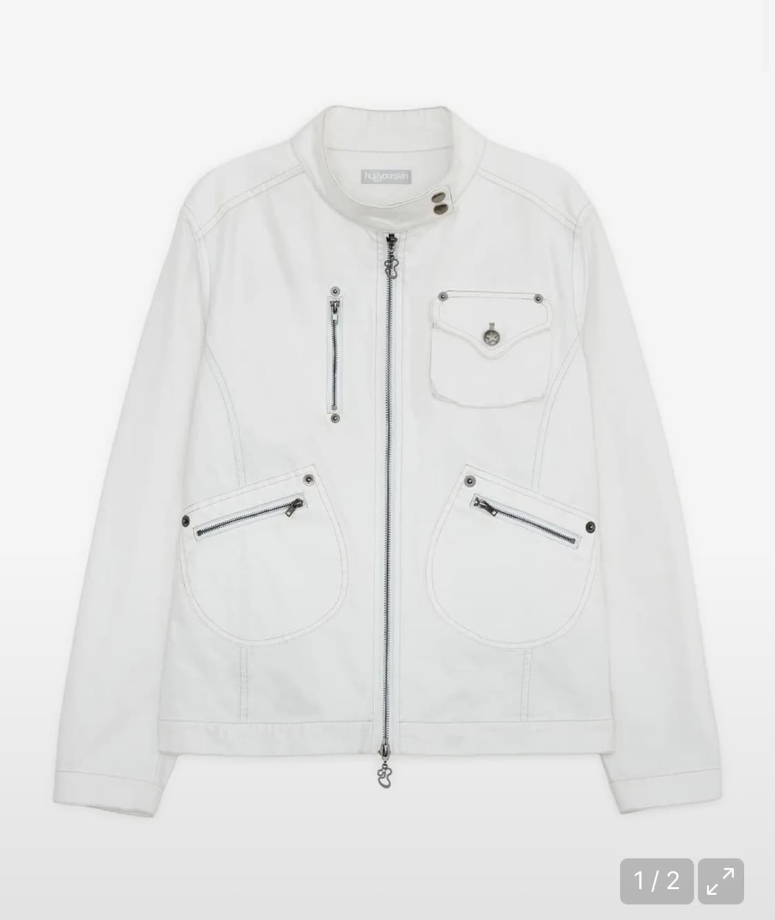 허그유어스킨 라이더 코튼 자켓 상품이미지1