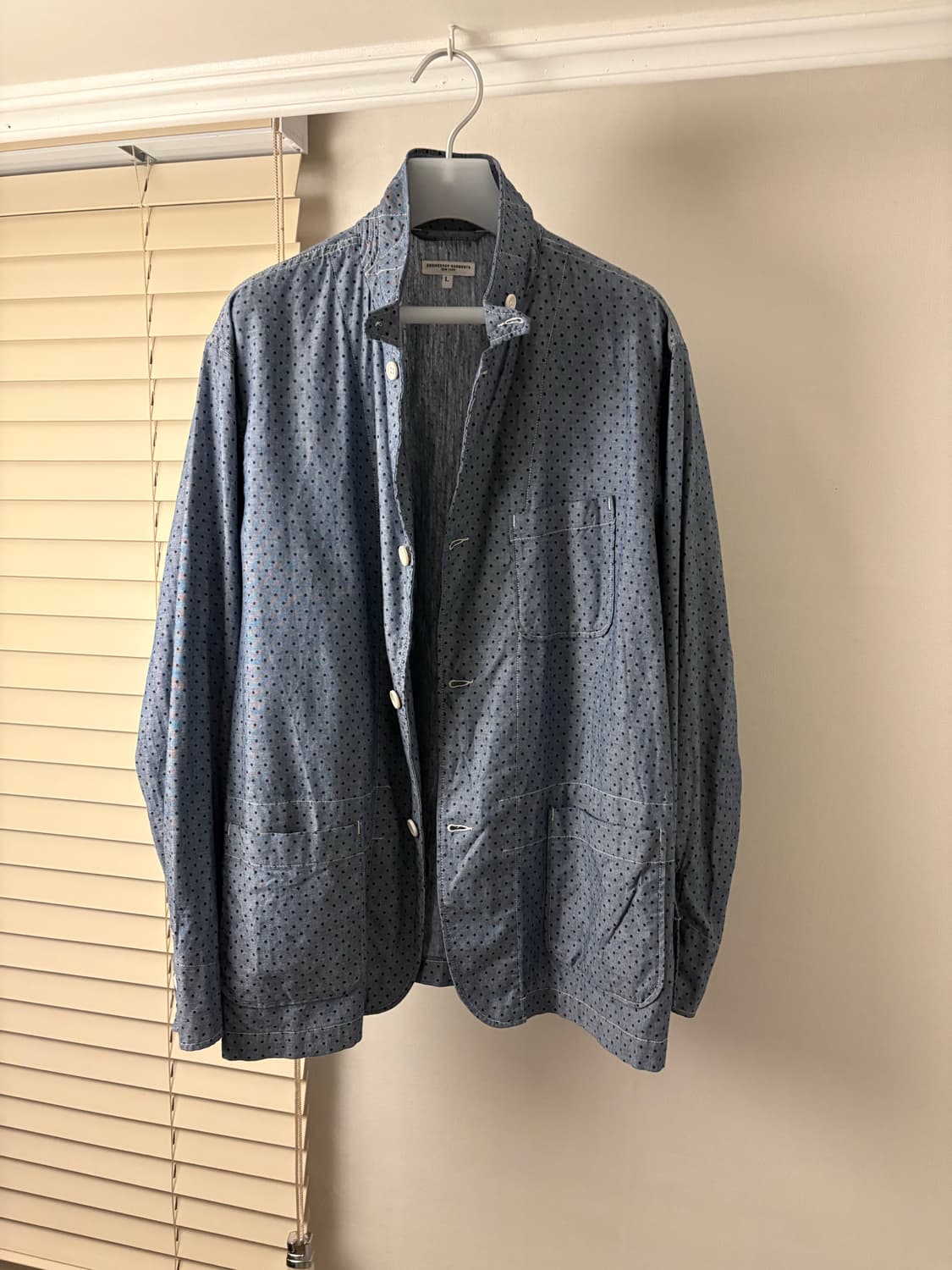 Dot Chambray Loiter Jacket 상품이미지1