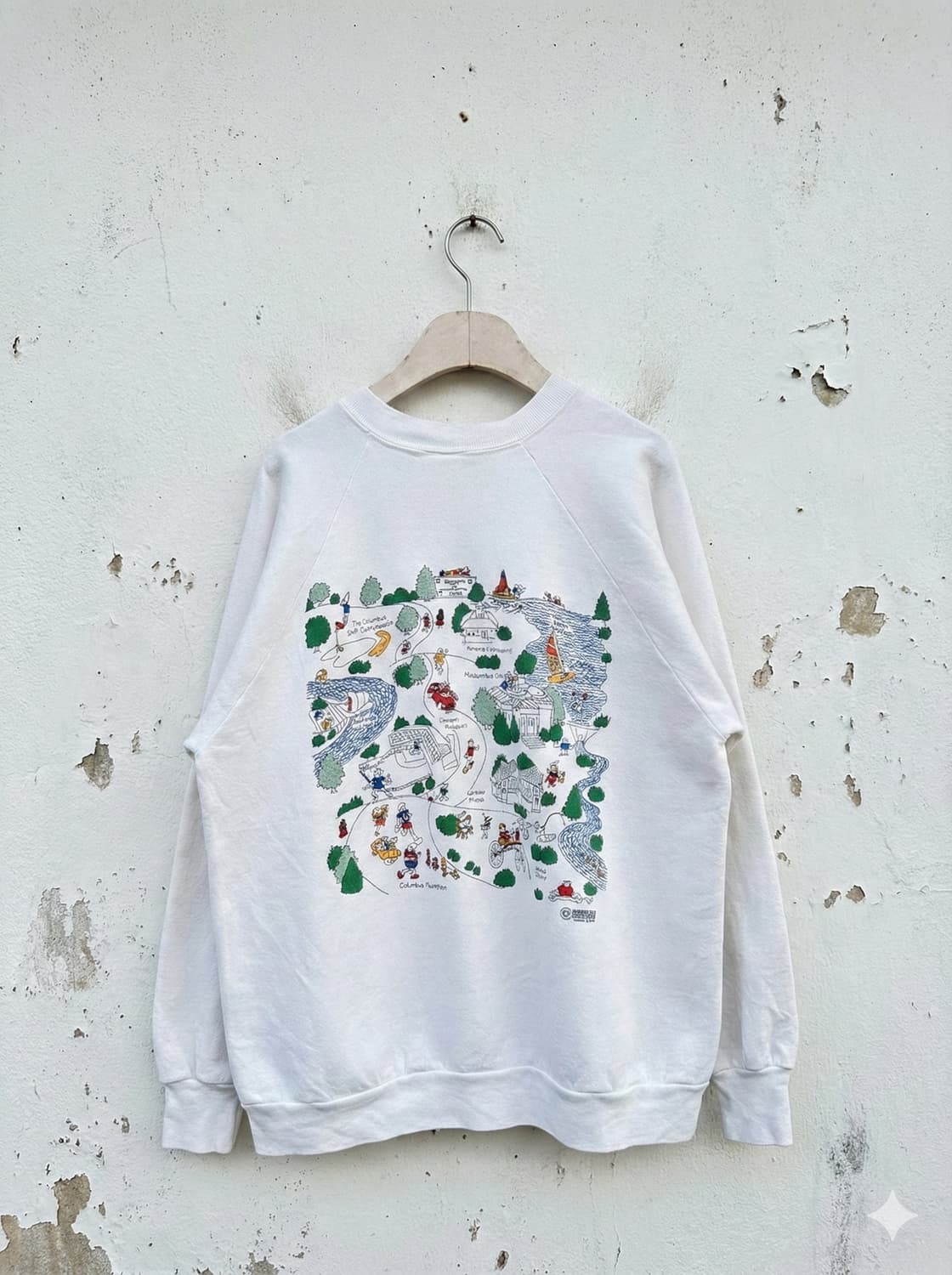 🇺🇸 80s USA  'Columbus Ohio' Sweatshirt 상품이미지4