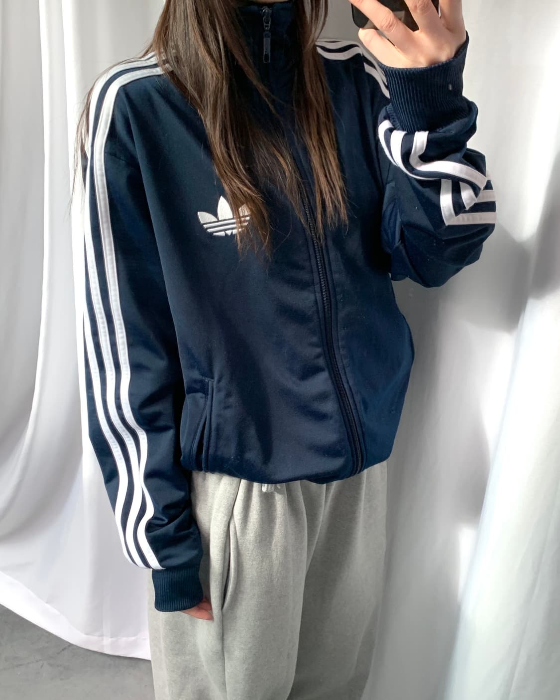 Adidas 아디다스 네이비컬러 파이어버드 트랙탑 상품이미지6