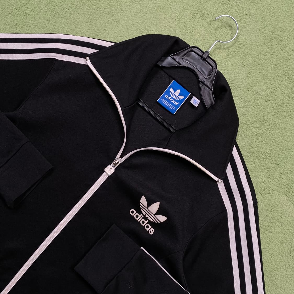 아디다스 검정 유로파 져지 트랙탑 상품이미지4