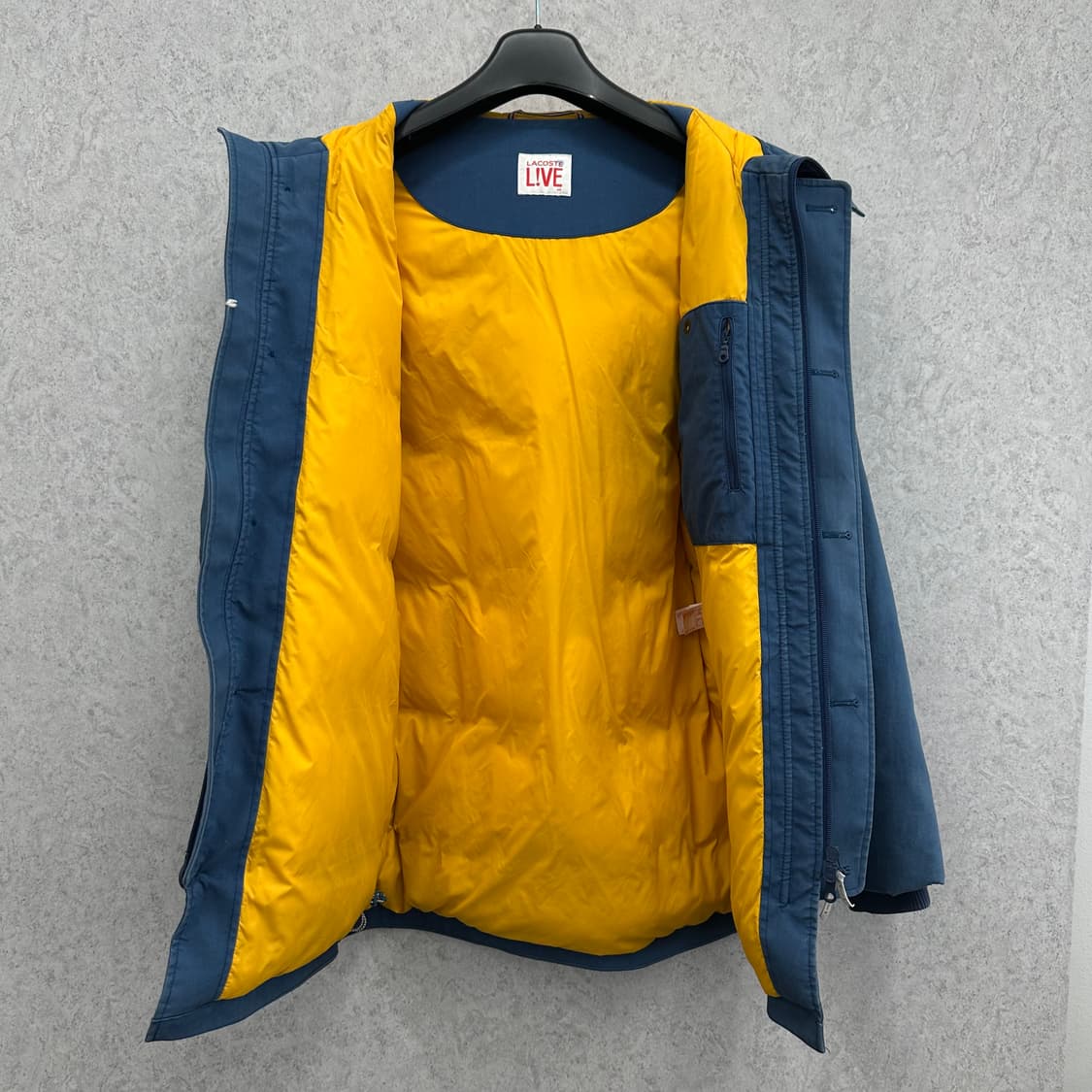 95 라코스테 남자 덕다운 하프패딩 상품이미지3