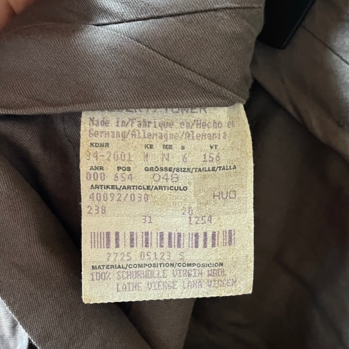 48) 휴고 보스 셀렉션 수트 셋업 Made in Germany 상품이미지7