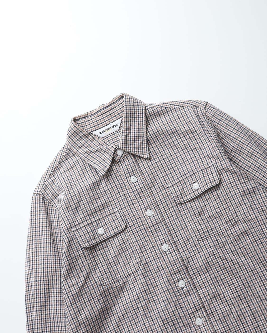 베이프 A BATHING APE Plaid Shirt 상품이미지3