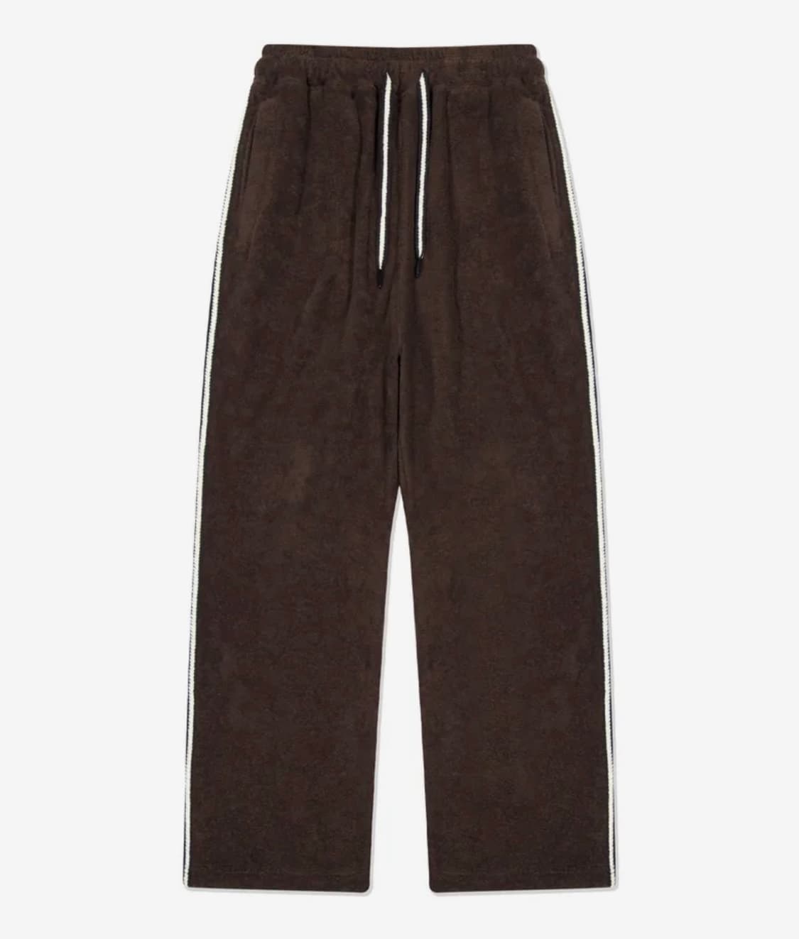 [L] Noise 노이스 테리 져지 스웻 트랙탑,팬츠 브라운 셋업 상품이미지2