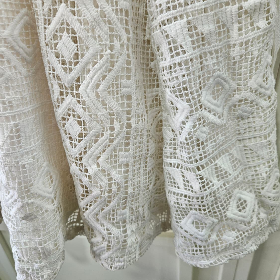 화이트 레이스 원피스 상품이미지5