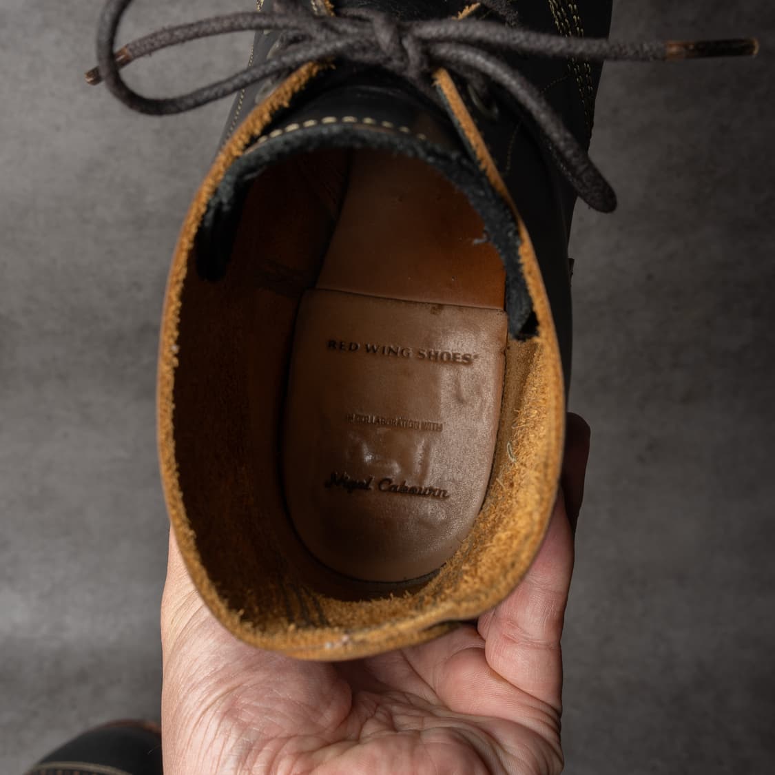 레어템) 레드윙 x 나이젤카본 "MUNSON B-5 CHUKKA" 상품이미지8