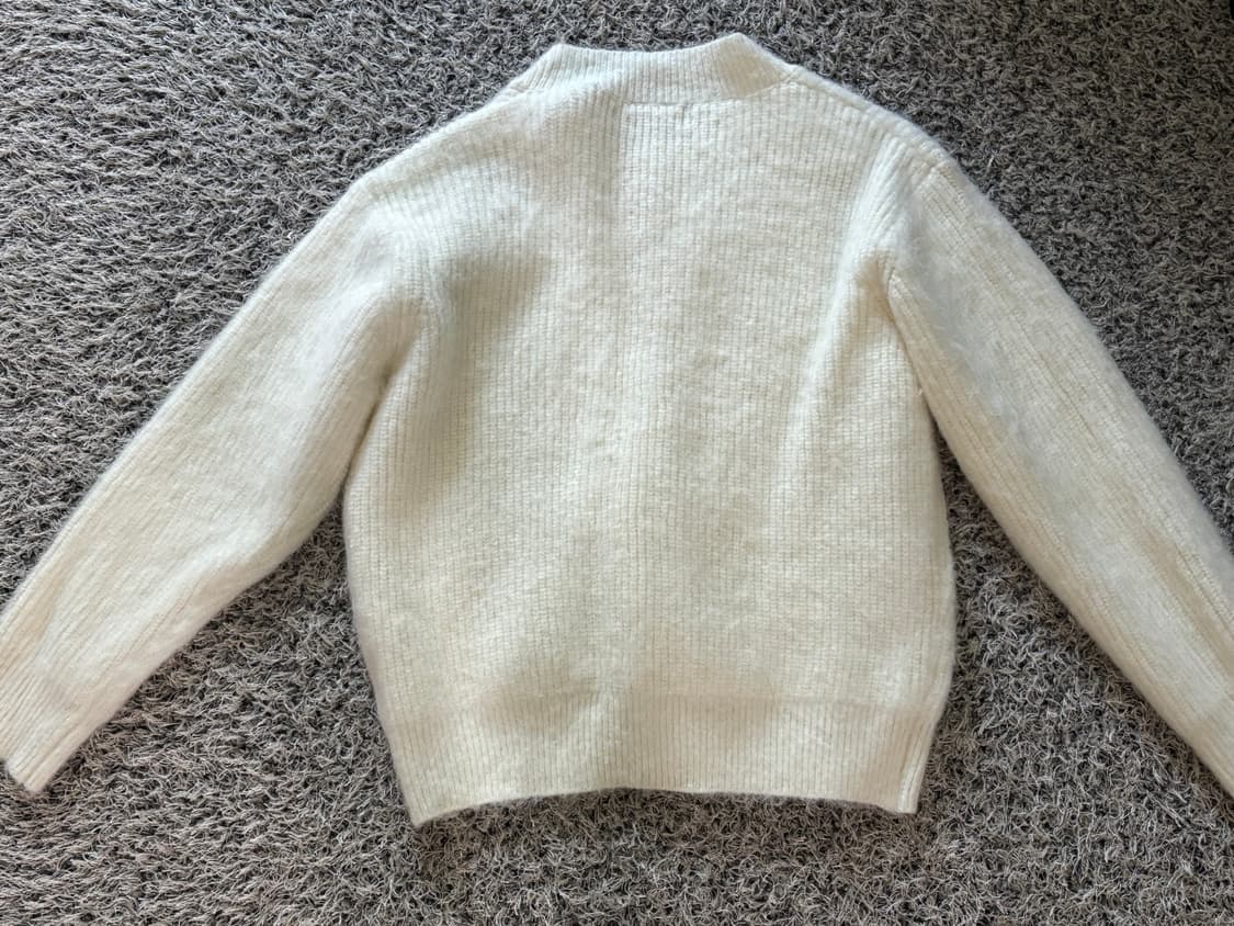 헤비 울 브러쉬 가디건 상품이미지4