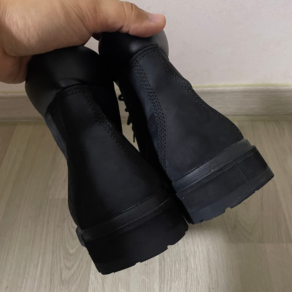 팀버랜드 스웨이드 부츠 블랙 (270) 상품이미지7