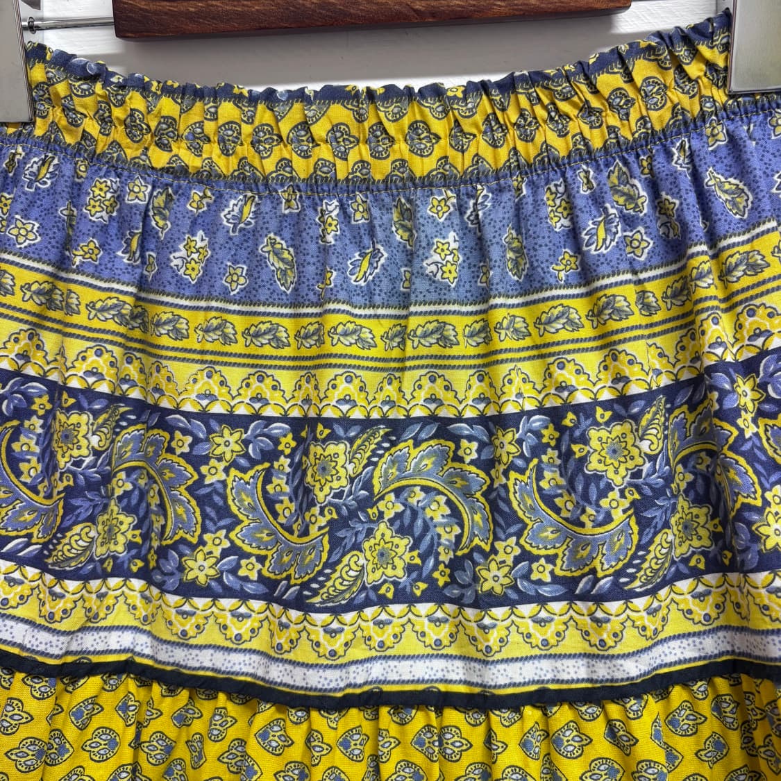 비비드 히피 에스틱 패턴 캉캉 스커트 JPN 상품이미지5