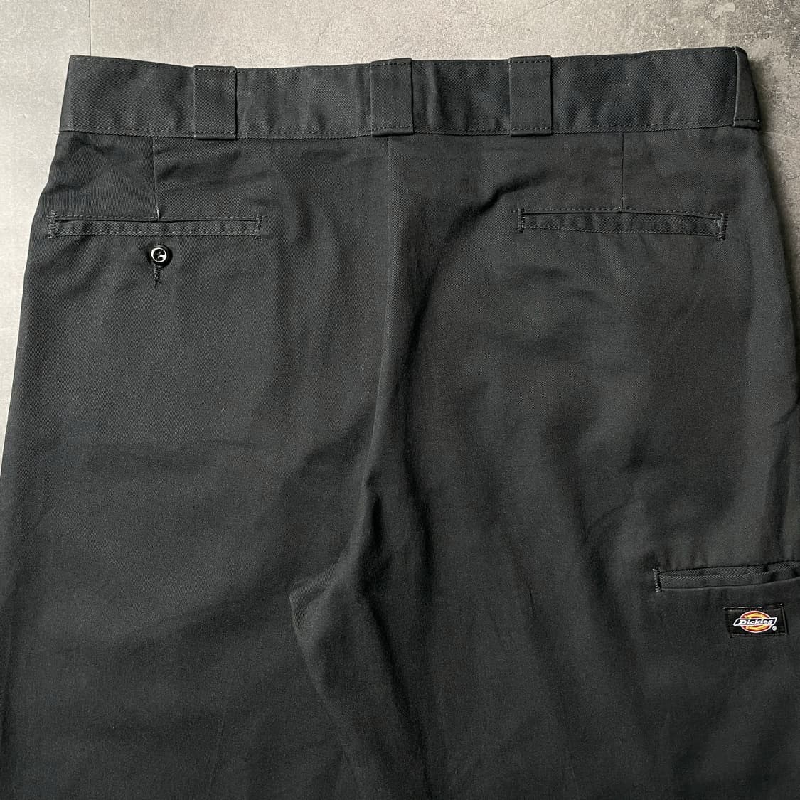 DICKIES 디키즈 블랙 릴렉스핏 워크 하프팬츠 A01143 상품이미지6