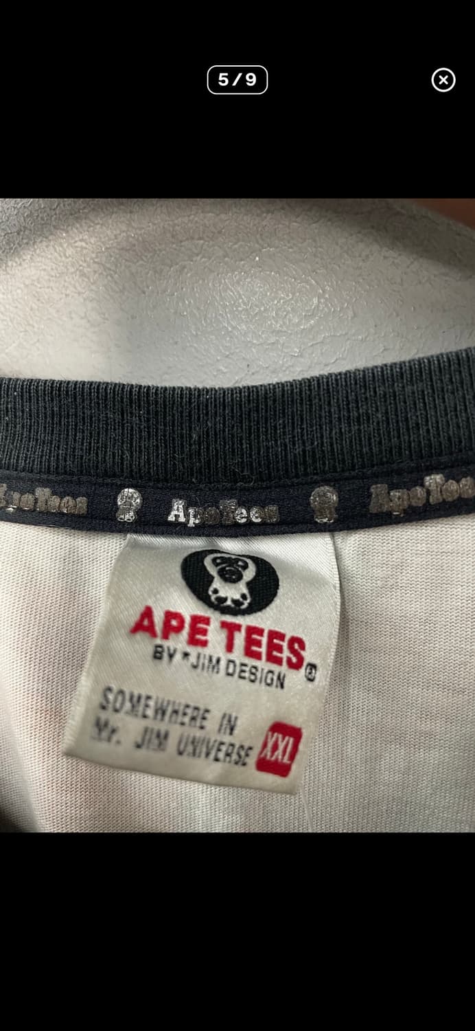 베이프 카모프린팅 블랙반팔 A3806 상품이미지5