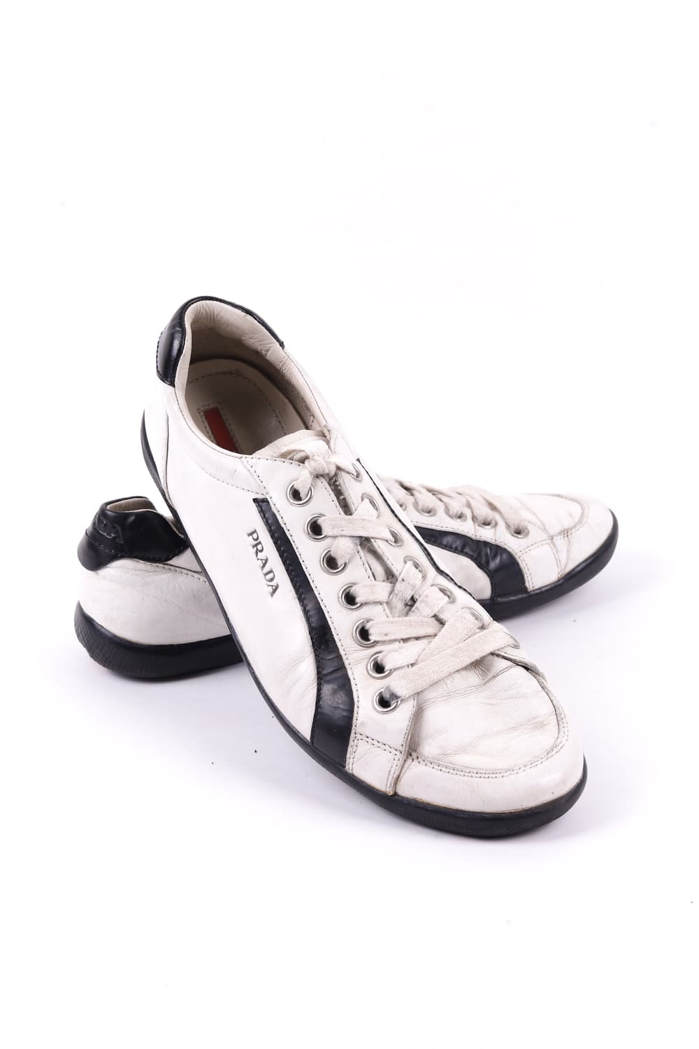 [Uk6.5] 프라다 스포츠 화이트 스니커즈 상품이미지6