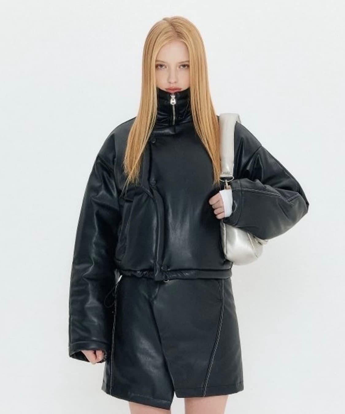 유즈 무스탕 패딩 상품이미지1