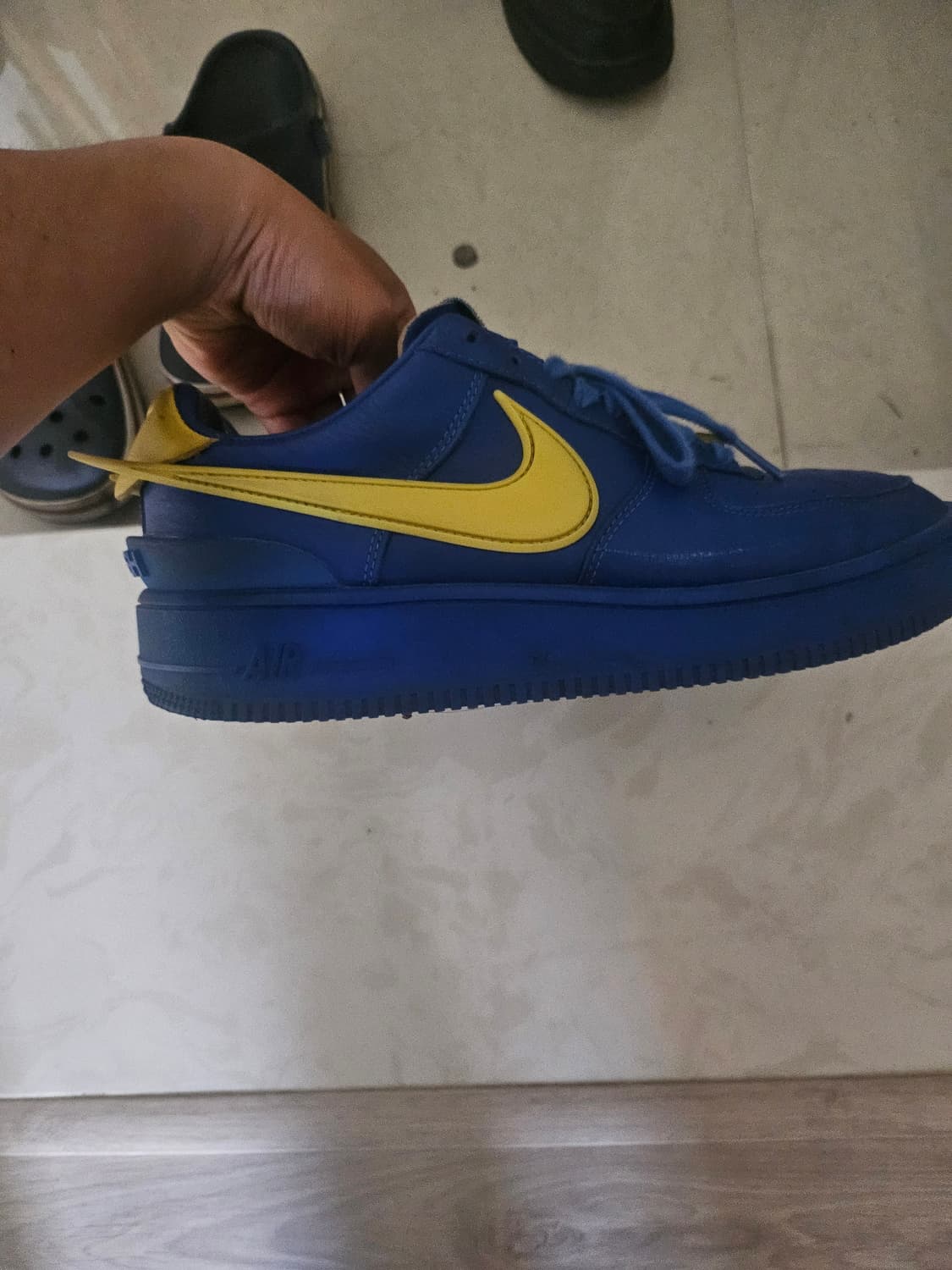 나이키 x 앰부쉬 에어포스 1 sp 게임로얄 사이즈 260 상품이미지8