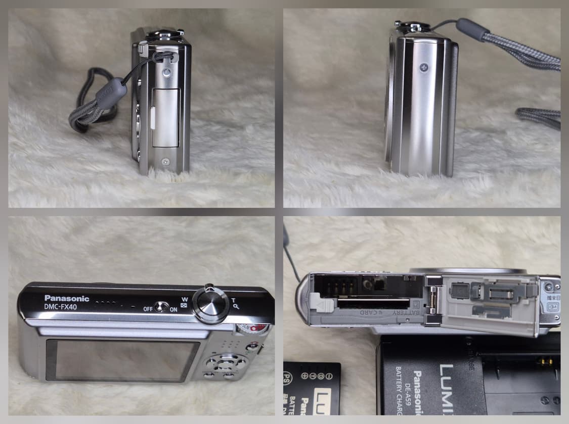 📸 Panasonic LUMIX DMC-FX40 실버 판매합니다 상품이미지3