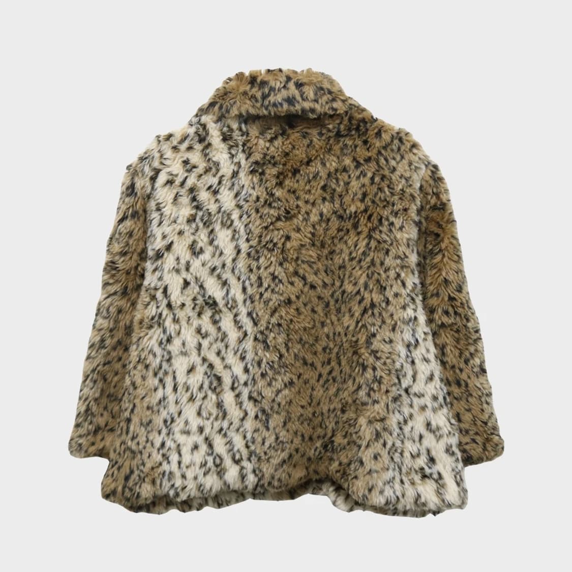 PIKUDIA 호피 퍼 크롭 자켓 60220 상품이미지2