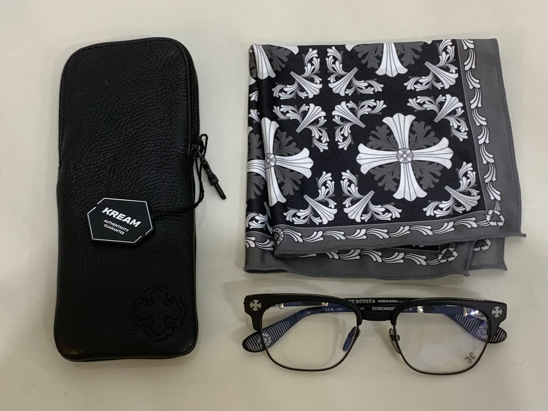 크롬하츠 보넨노이슈어2 매트블랙 [MBK] 안경 상품이미지2