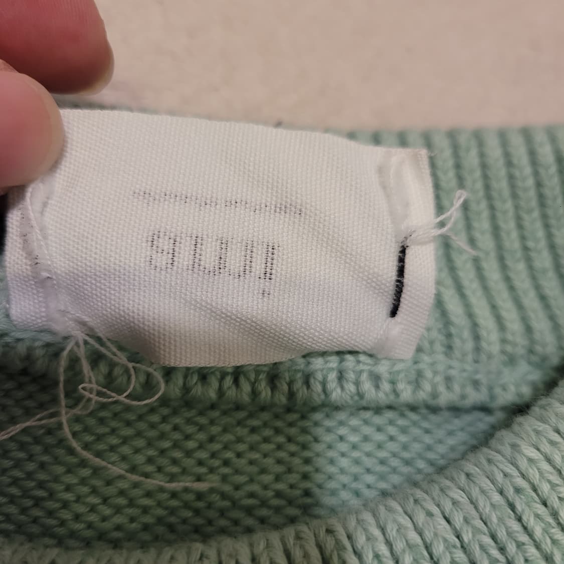 아미 빅하트로고 니트 S 상품이미지6