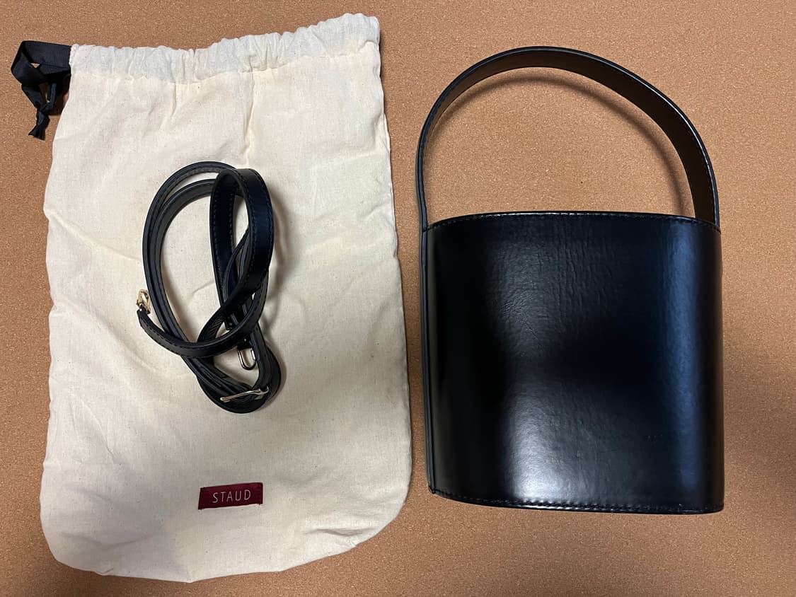 staud 비셋백 블랙 상품이미지3