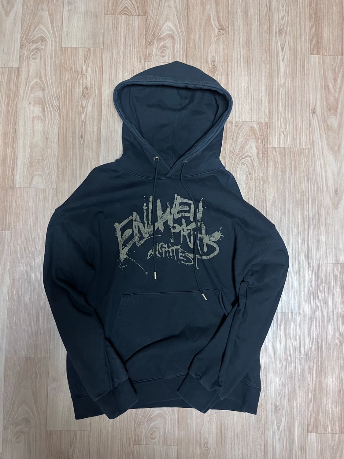 에즈카톤 헤비코튼 후드 블랙 상품이미지3