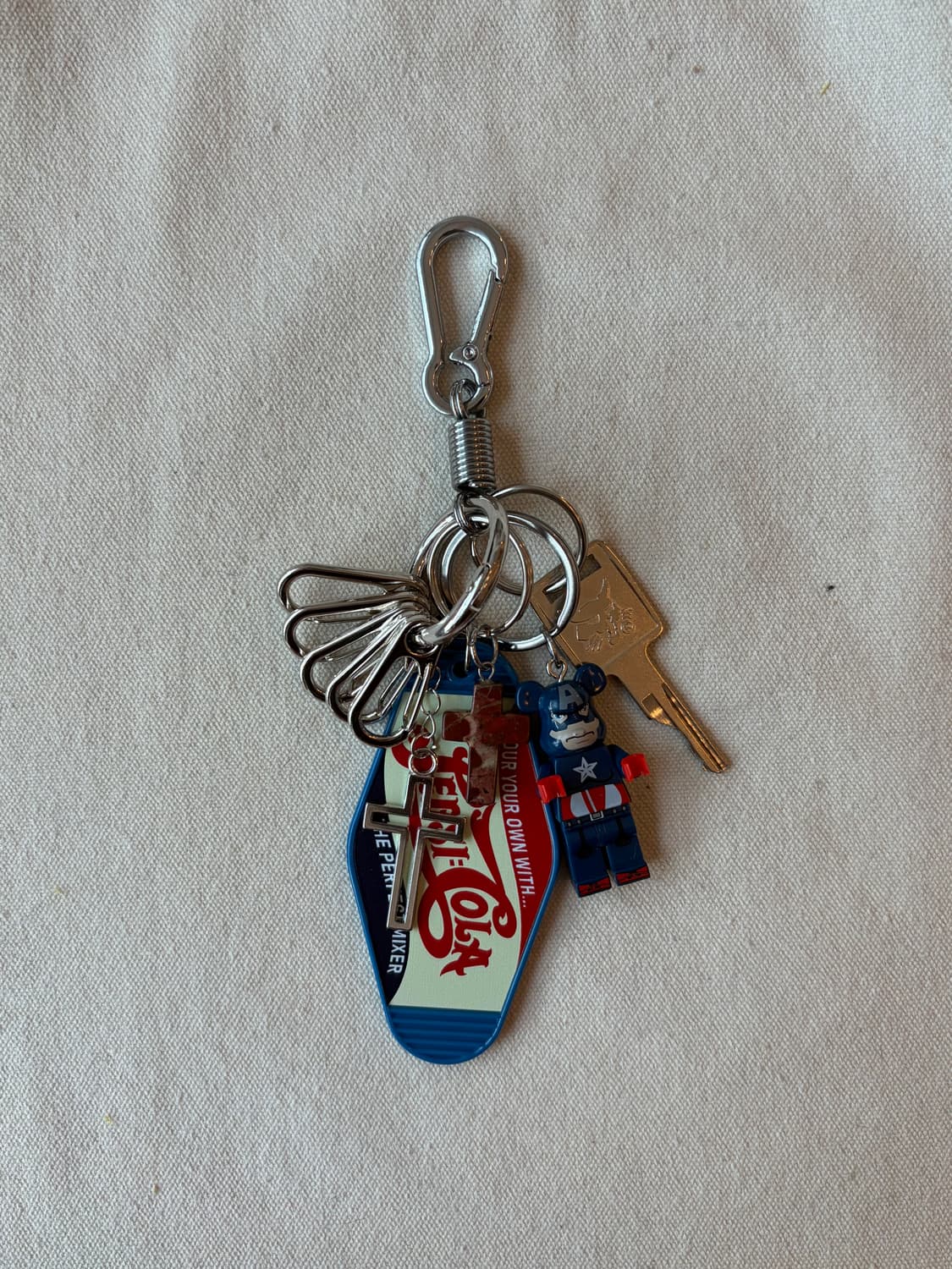 히어로 크로스 빈티지 믹스 키링 상품이미지1