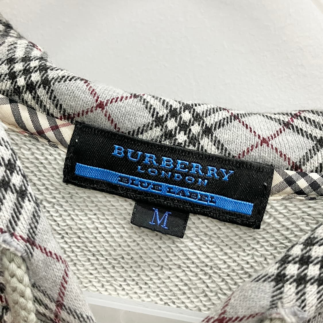 버버리 노바체크 반팔 후드 집업 상품이미지5