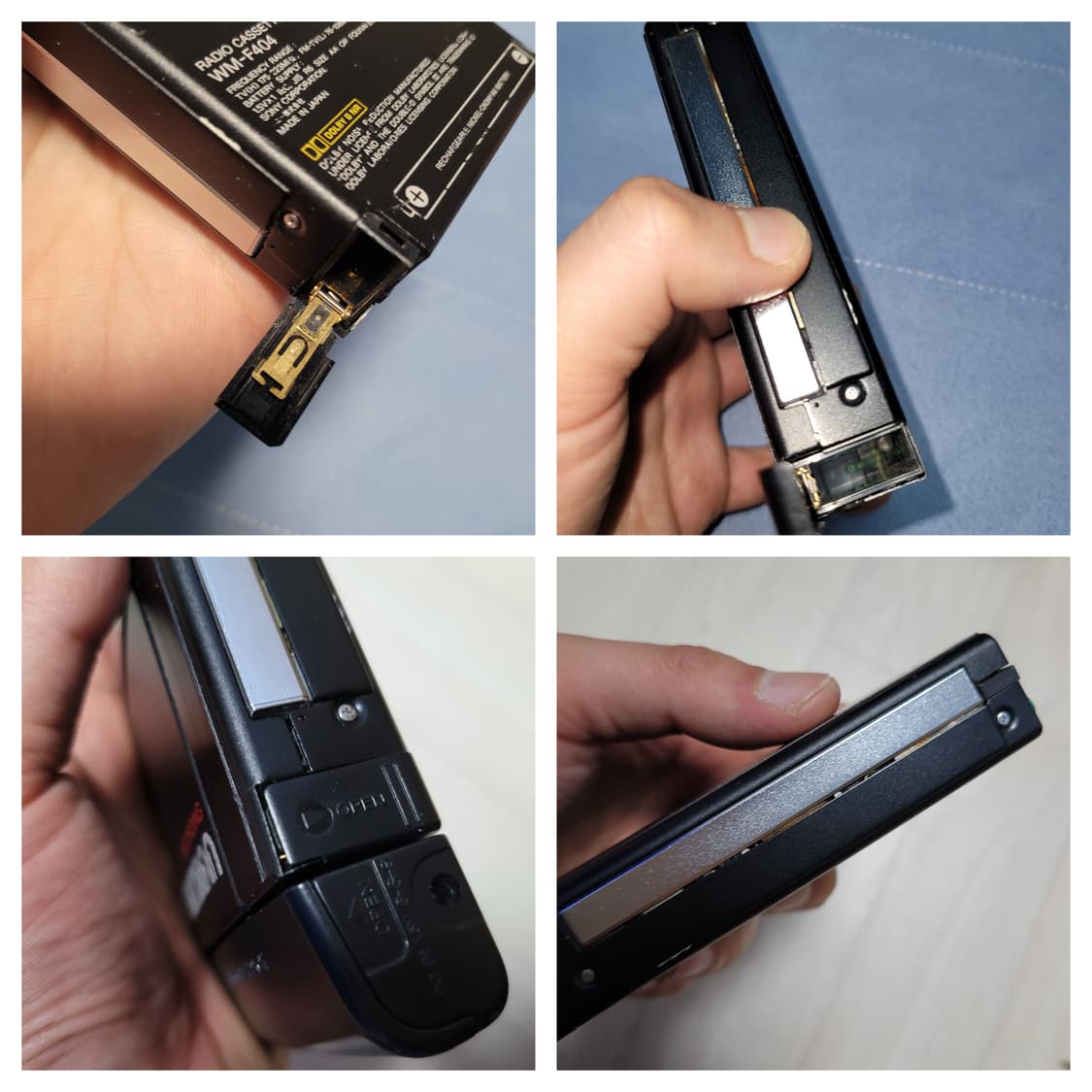 소니 워크맨 WM-F404 모델 부품용 상품이미지7