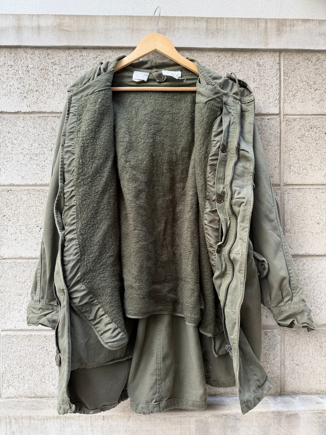 1970s OG FRENCH ARMY M64 모즈파카 오리지널 개파카 상품이미지5