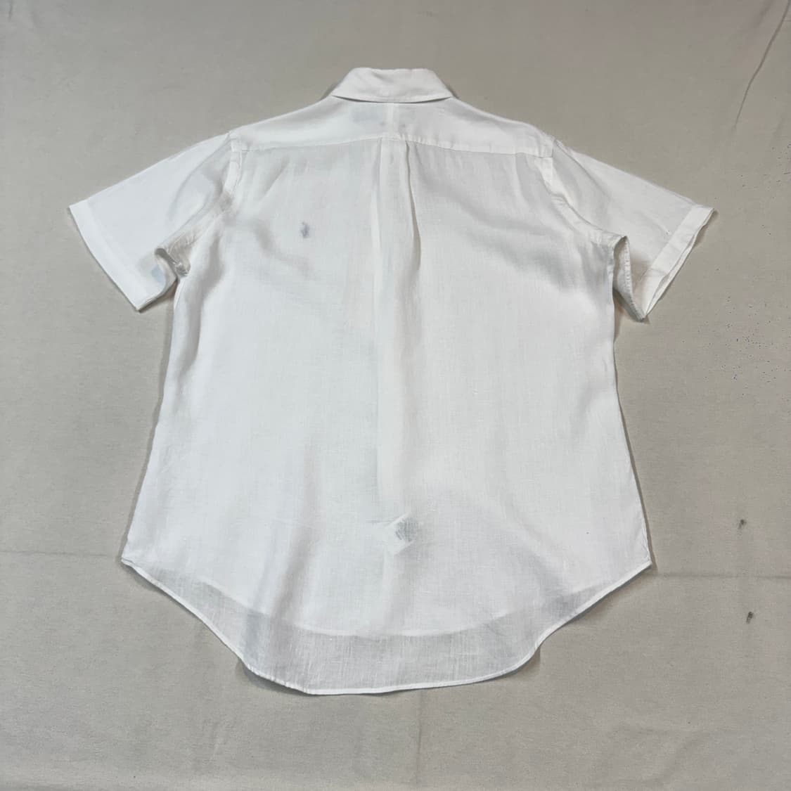 L) 폴로 랄프로렌 클래식핏 화이트 린넨 셔츠 T93 상품이미지5