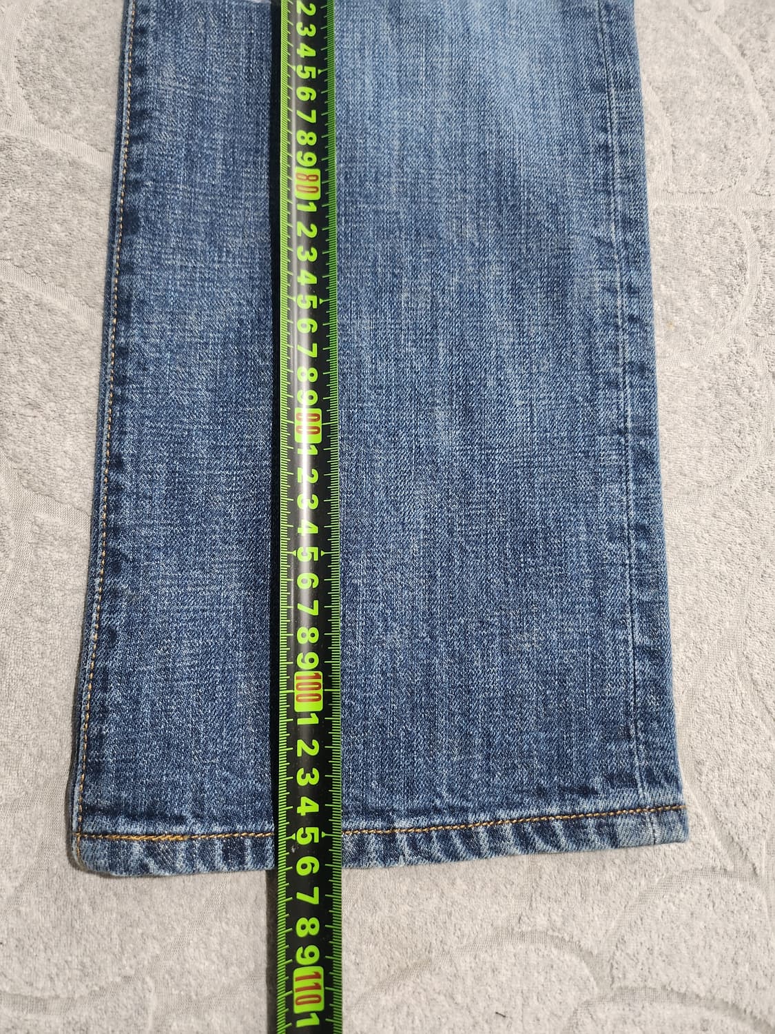 리바이스 501 스트레이트핏 중청 데님 34 상품이미지8