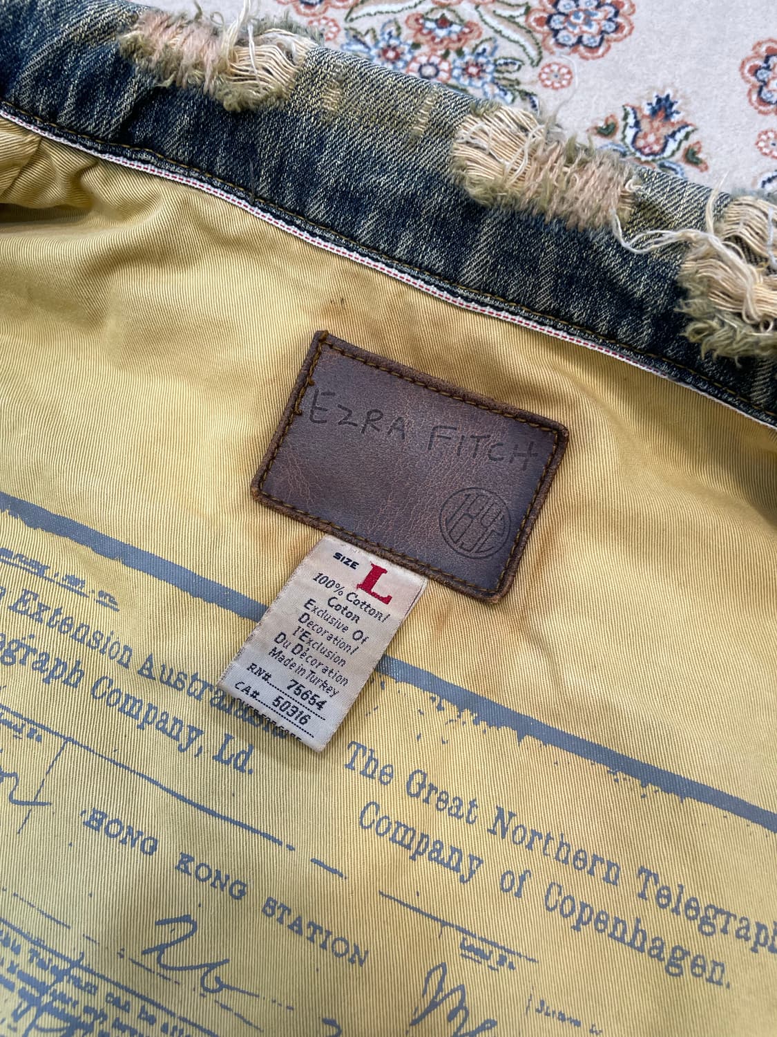 EZRA FITCH 데님 자켓 청자켓 상품이미지6