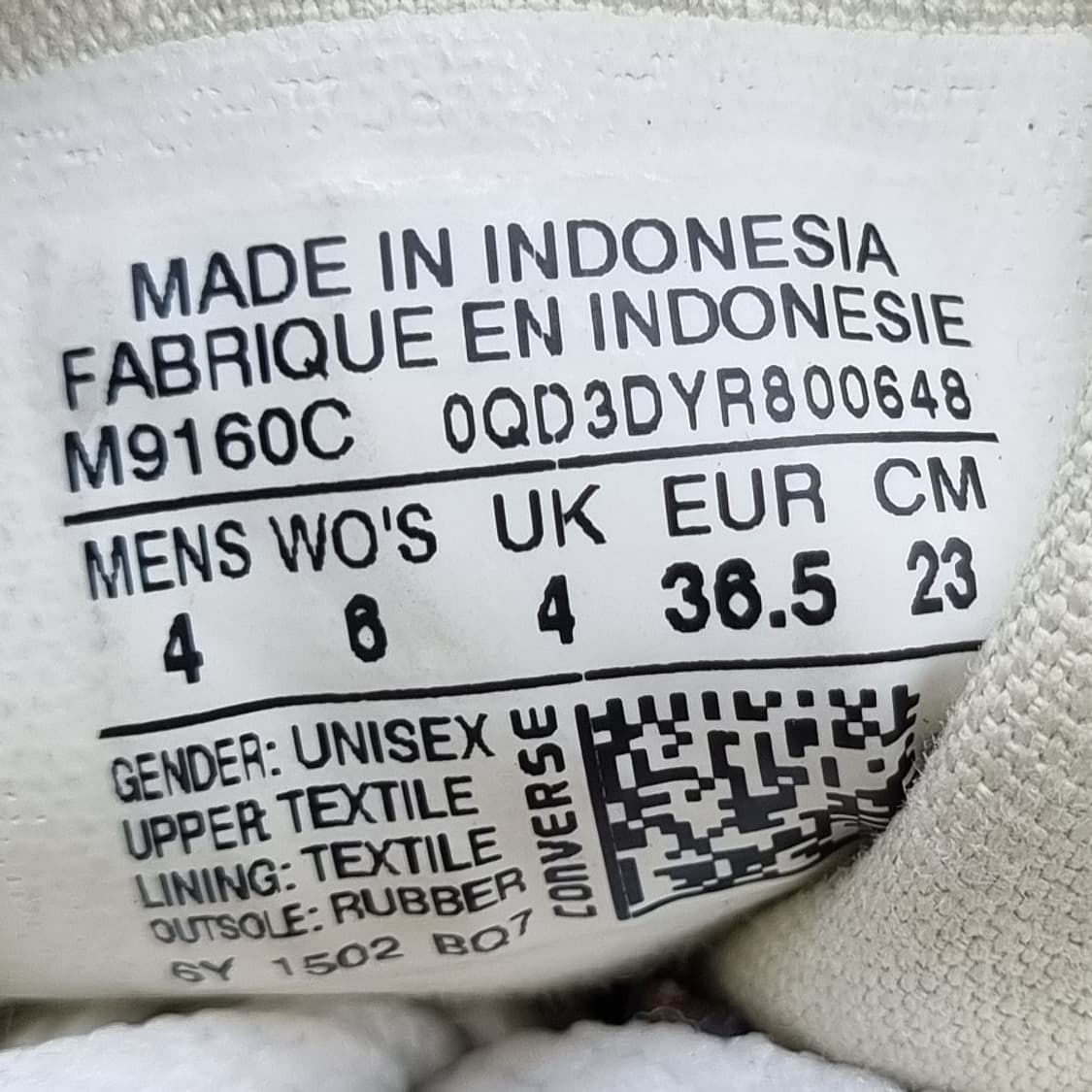 컨버스 척테일러 블랙하이탑 230 상품이미지6