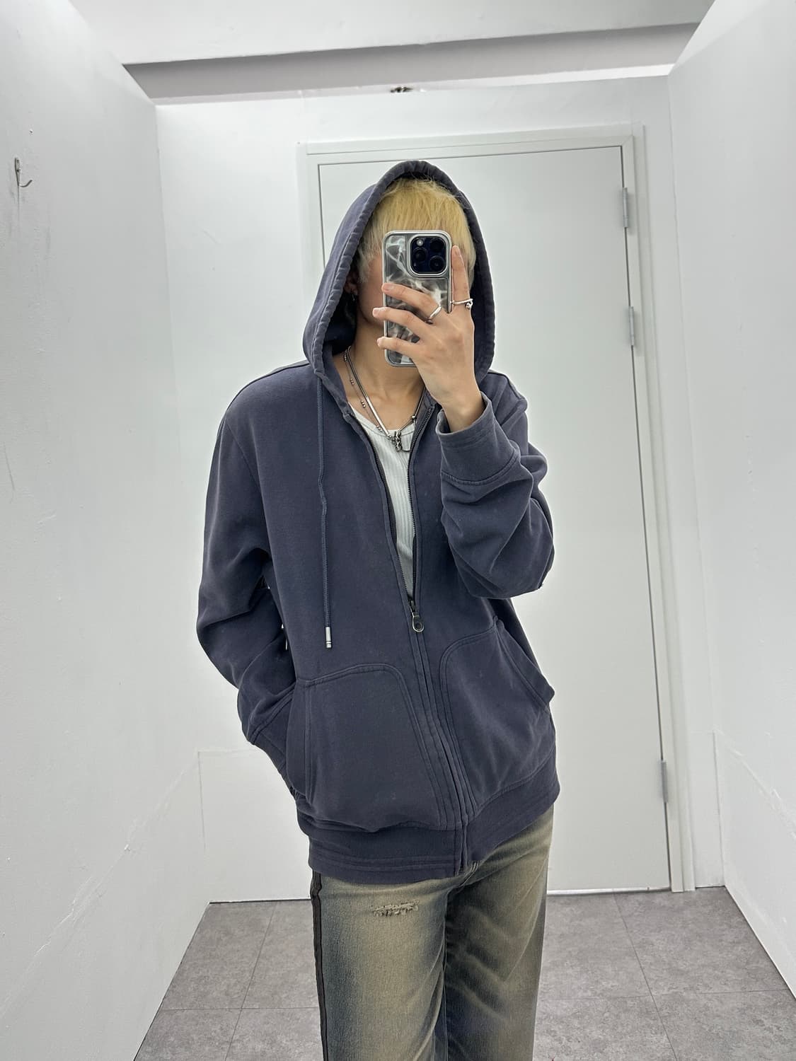 Vintage faded hoodie 상품이미지1