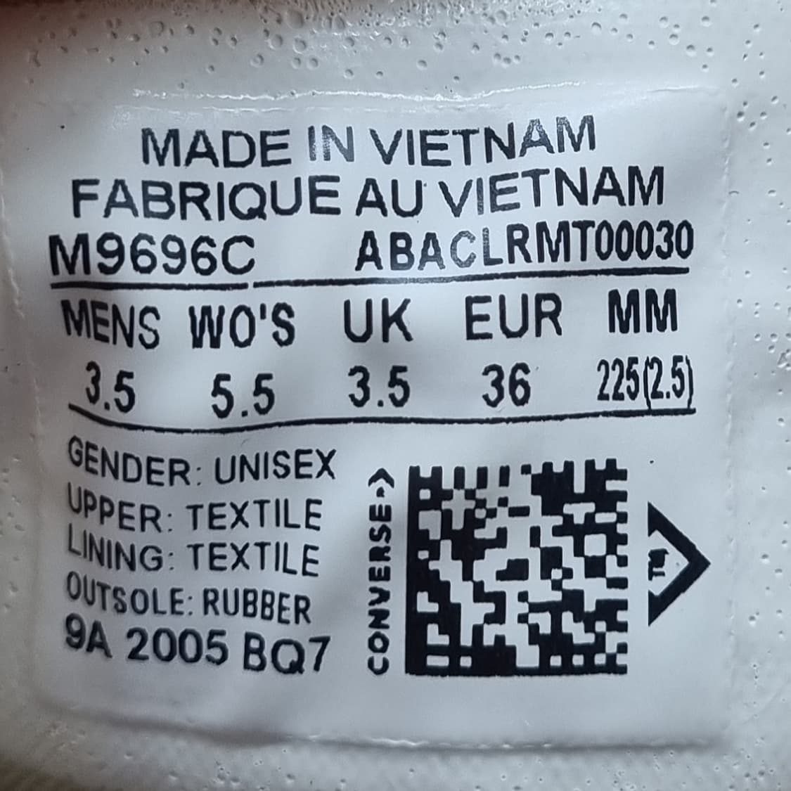 컨버스 올스타 레드 스니커즈 225 상품이미지6