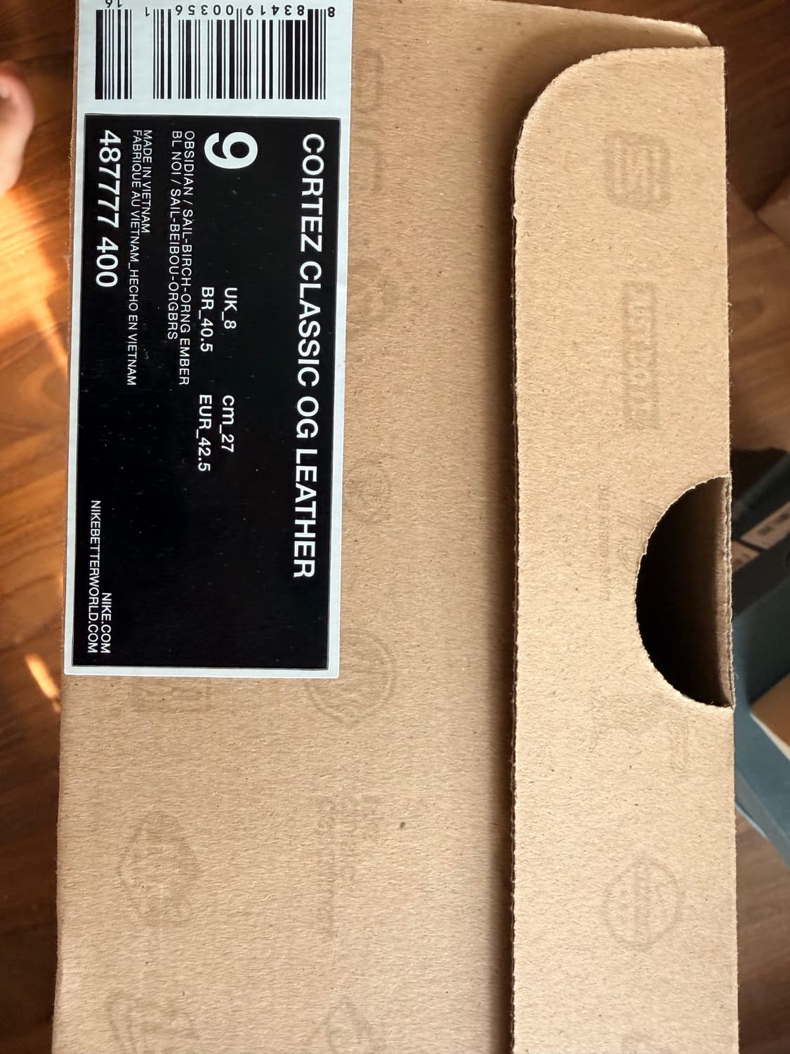 [새제품] 나이키 코르테즈 클래식 og 레더 270 상품이미지4