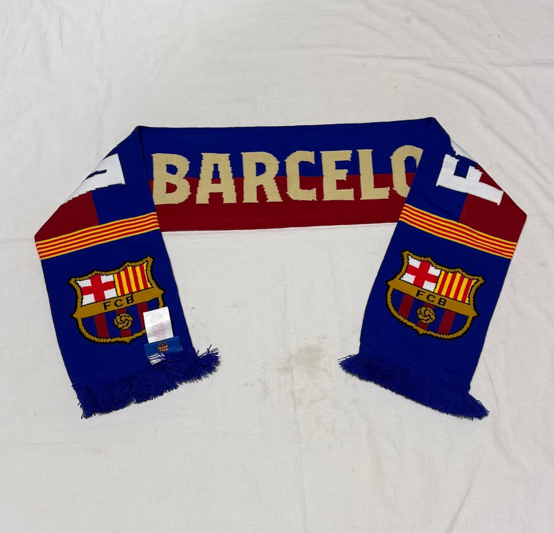 FC 바르셀로나 풋볼 머플러 스카프 상품이미지1